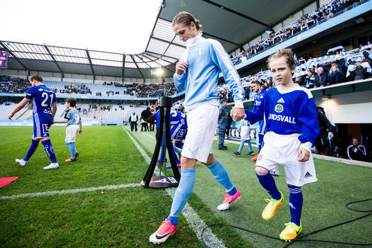 Malmö FFs Pawel Cibicki gör entré