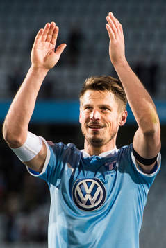 Malmö FFs Markus Rosenberg tackar publiken