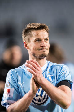 Malmö FFs Markus Rosenberg tackar publiken