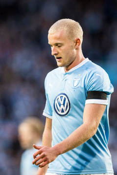 Malmö FFs Franz Brorsson deppar