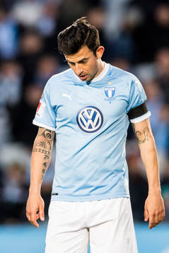 Malmö FFs Behrang Safari deppar