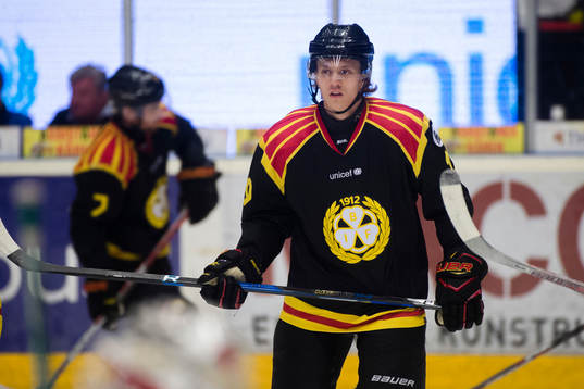 Brynäs Johannes Kinnvall före semifinal 6 i SM-slutspelet