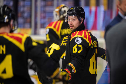 Brynäs Tomas Zaborsky före semifinal 6 i SM-slutspelet i