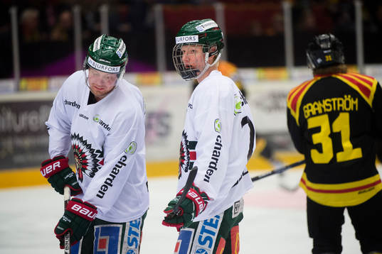 Frölundas Rasmus Dahlin före semifinal 6 i SM-slutspelet