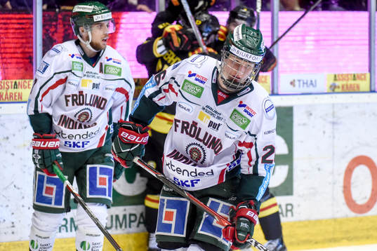 Frölundas Rasmus Dahlin deppar