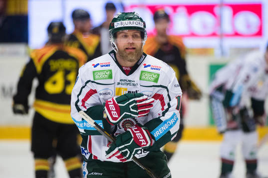 Frölundas Sean Bergenheim deppar