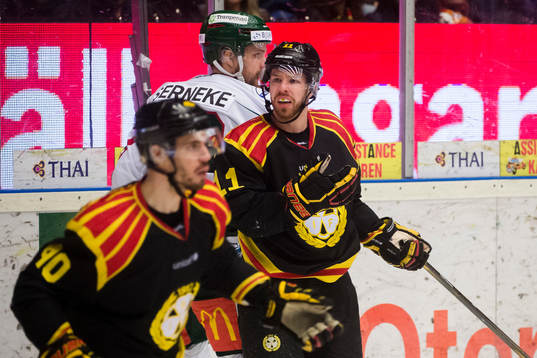 Brynäs Kevin Clark reagerar på domslut