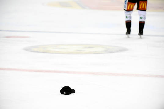 Hat-trick av Brynäs Kevin Clark (ej i bild)