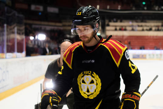 Brynäs Kevin Clark jublar