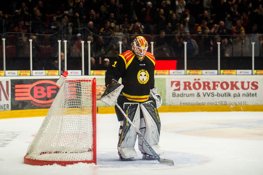 Brynäs målvakt Felix Sandström