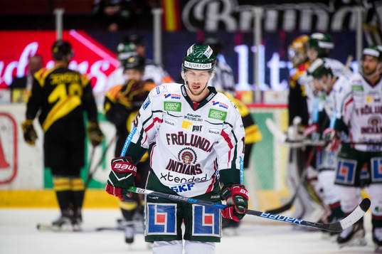 Frölundas Matt Donovan deppar