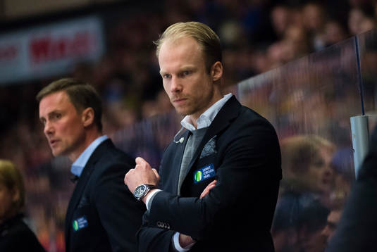 Frölundas assisterande tränare Johan Lundskog