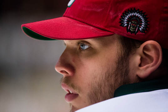 Frölundas målvakt Johan Gustafsson