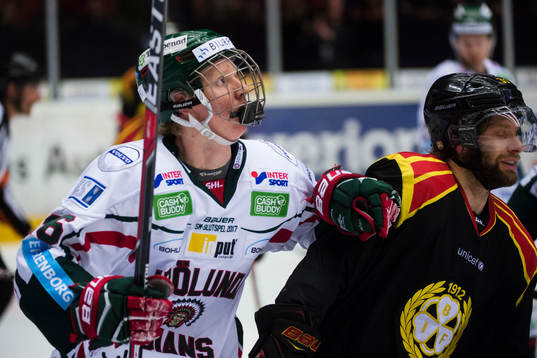 Frölundas Rasmus Dahlin och Brynäs Jonathan Granström