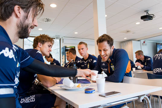Mattias Bjärsmyr, Thomas Rogne, Pontus Dahlberg och Tobias