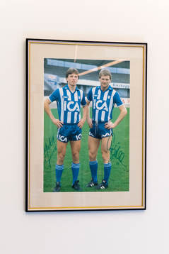 Ett foto på Mats Gren och Torbjörn Nilsson på