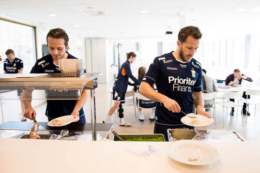 Mikkel Diskerud och Tobias Hysen