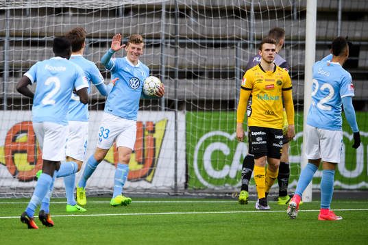 Malmö FFs Teddy Bergqvist jublar