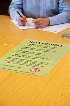 Styrelsemöte med (RMIF) Runsten/Möckleby IF i klubbhuset
