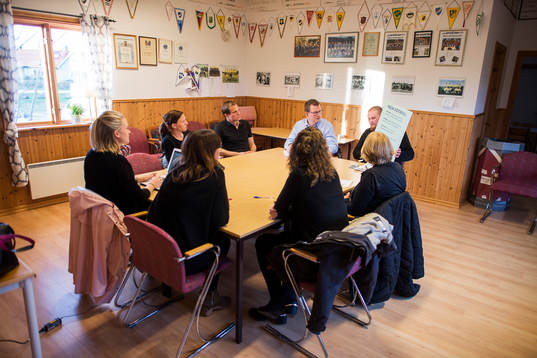 Styrelsemöte med (RMIF) Runsten/Möckleby IF i klubbhuset