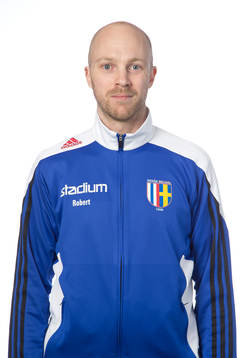 Hovås Billdals målvaktstränare Robert Ahlberg