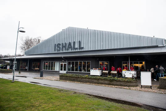 Exteriör Kristianstad Ishall