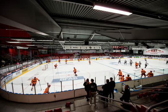 Interiör Kristianstad Ishall