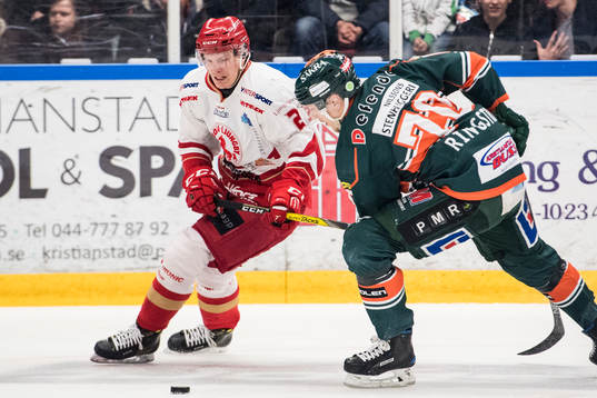 Trojas Rasmus Johansson och Kristianstads Acke Ringström