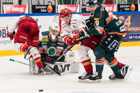 Trojas Stefan Söder och Tor Immo mot Kristianstads