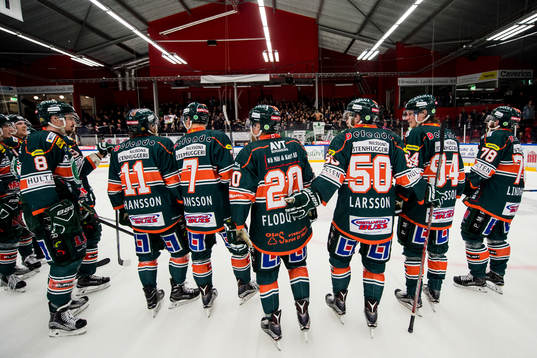 Kristianstads spelare tackar publiken