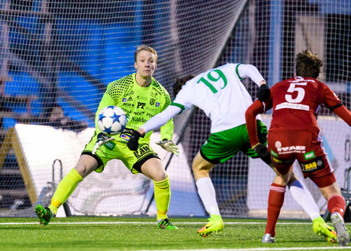 Piteås målvakt Tomas Adell