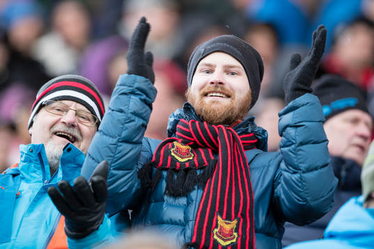 Östersunds publiken jublar