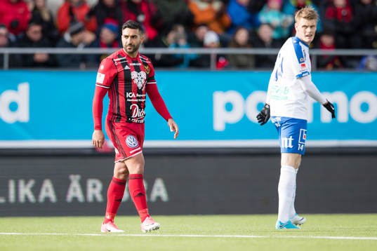 Östersunds Saman Ghoddos deppar