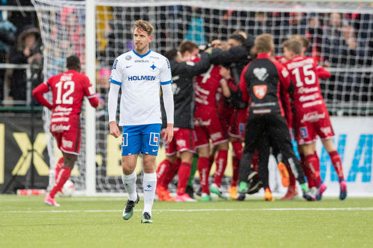 Norrköpings Andreas Hadenius deppar