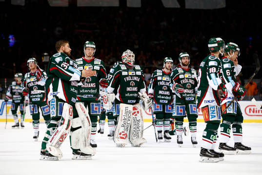 Frölundas spelare deppar