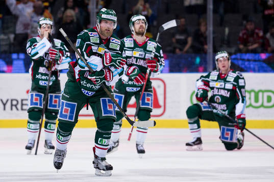 Frölundas Sean Bergenheim deppar