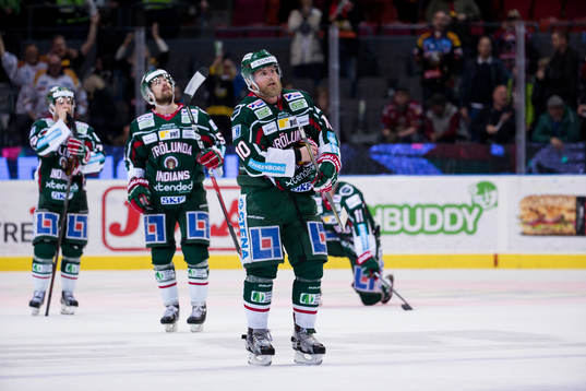 Frölundas Sean Bergenheim deppar