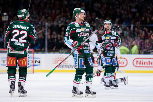 Frölundas Simon Hjalmarsson deppar