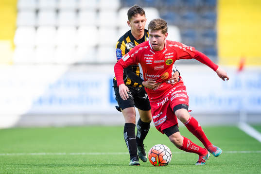 Elfsborgs Samuel Rundqvist och Häckens Emir Bosnic
