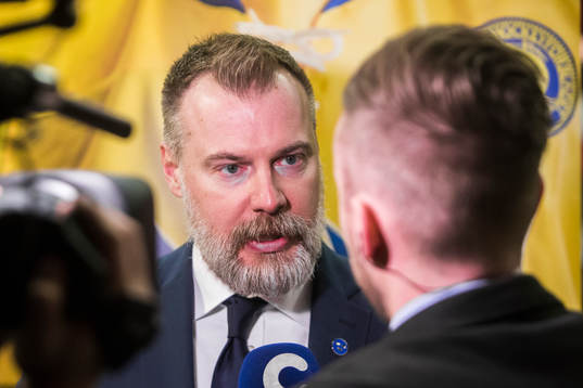 Sveriges förbundskapten Rikard Grönborg