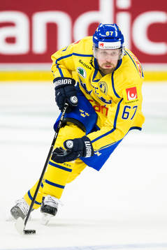Sveriges Linus Omark i aktion