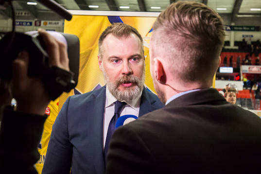 Sveriges förbundskapten Rikard Grönborg