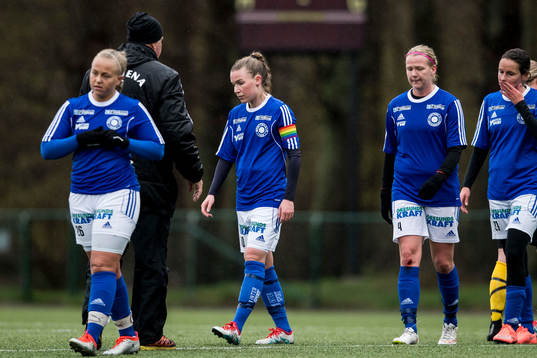 Stattenas Stephanie Petersson, Emma Krantz  och Sabina