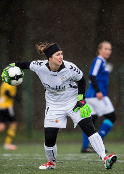 Glimåkras målvakt Sonja Fransson