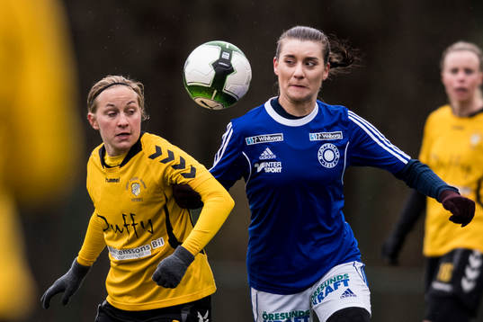 Glimåkras Louise Persson och Stattenas Dafina Memedov