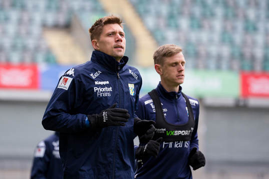 IFK Göteborgs Mikael Boman och Sören Rieks