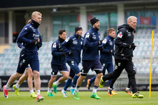 IFK Göteborgs Henrik Björdal och Mattias Bjärsmyr