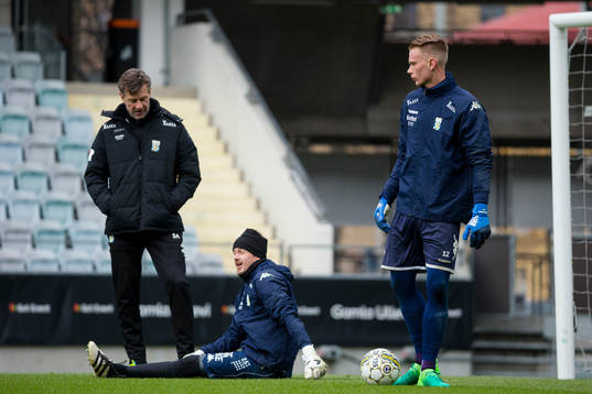 IFK Göteborgs målvaktstränare Sven Andersson, målvakt