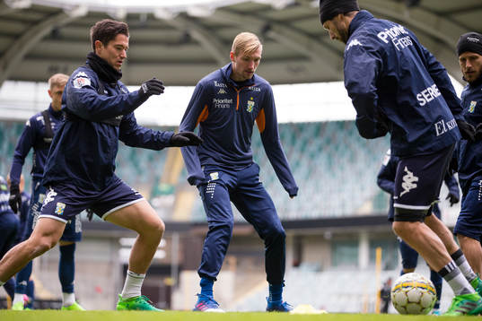 IFK Göteborgs David Boo Wiklander och Sebastian Eriksson