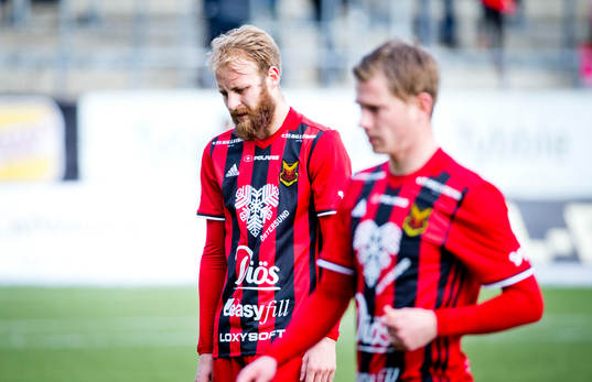Östersunds Curtis Edwards deppar